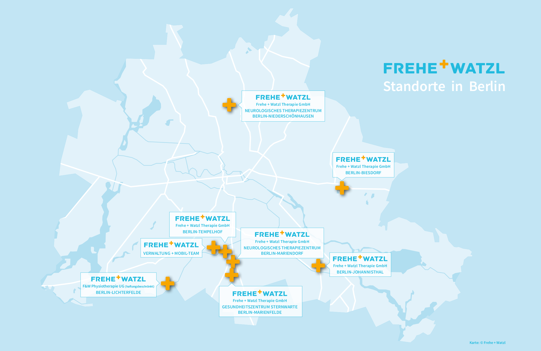 Frehe + Watzl – Standorte in Berlin